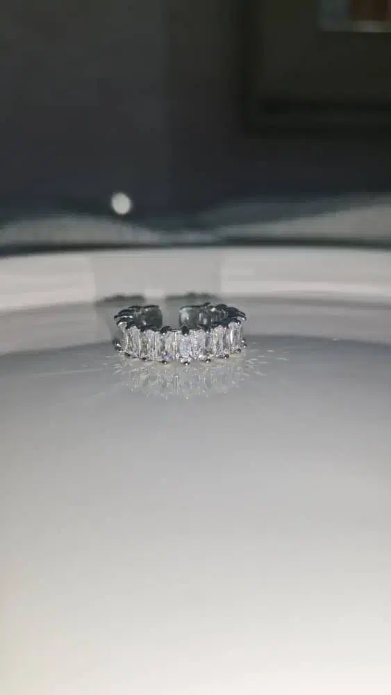 انگشتر تنیسی سفید|زیورآلات و اکسسوری|شیراز, عادل آباد|دیوار