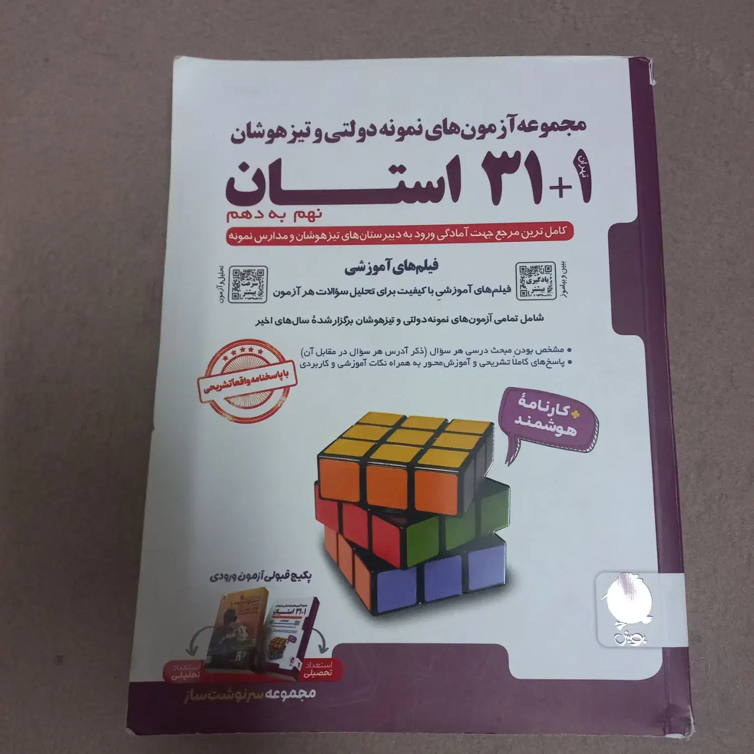 کتاب ۳۱ استان|کتاب و مجله آموزشی|قم, منبع آب|دیوار