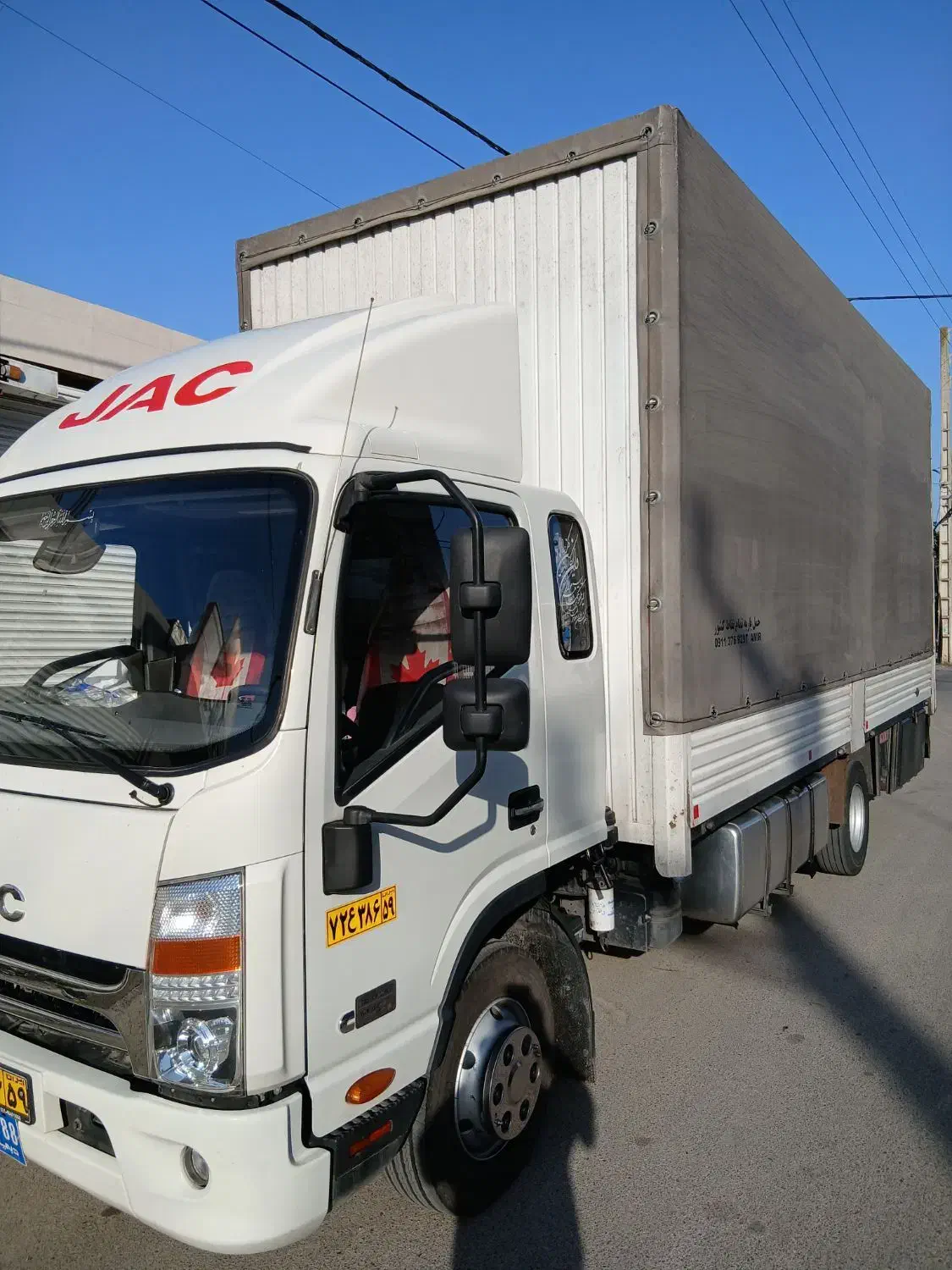 جک ۹ تن مسقف چادری|خودرو سنگین|مینودشت, |دیوار