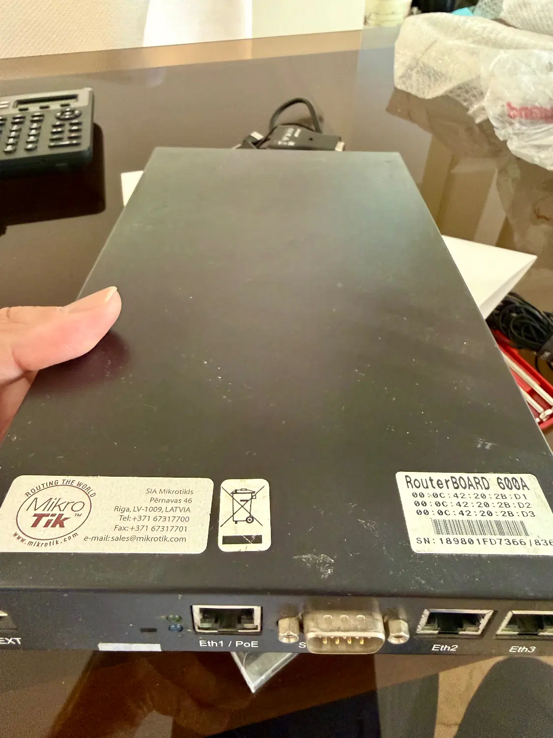 میکروتیک روتربورد RB600A|مودم و تجهیزات شبکه|تهران, حکمت|دیوار