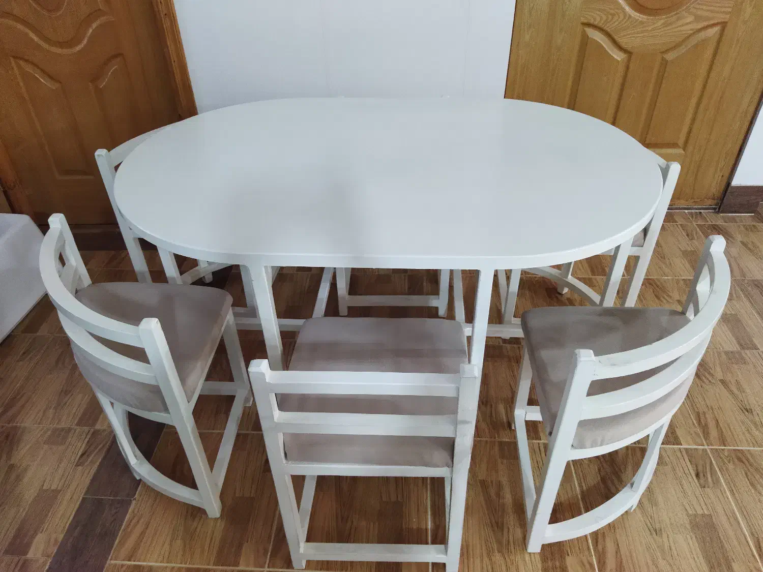 میز نهارخوری کم جا|میز و صندلی غذاخوری|گرگان, |دیوار