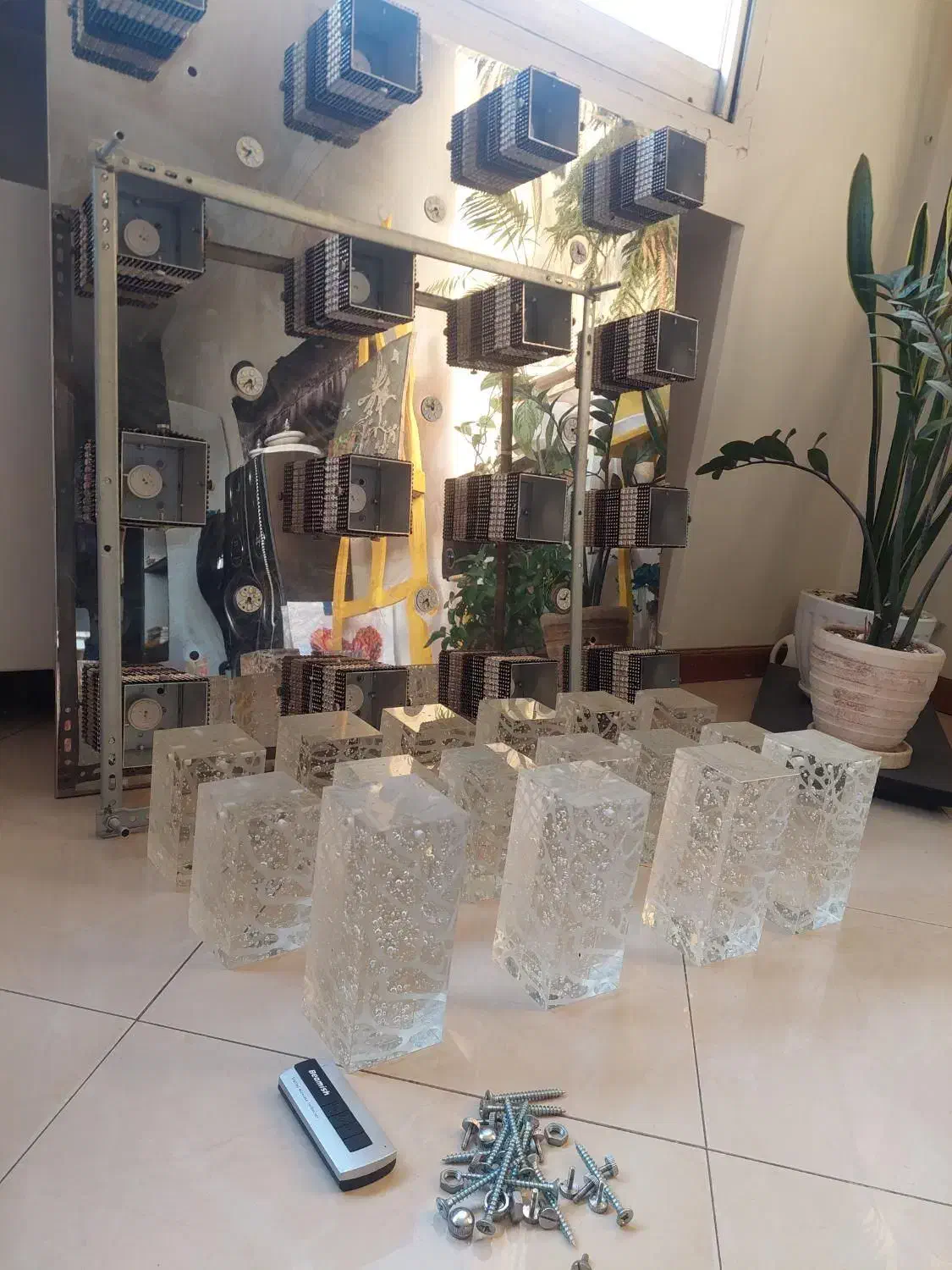 لوستر مدرن|لوستر و چراغ آویز|تهران, قزل قلعه|دیوار