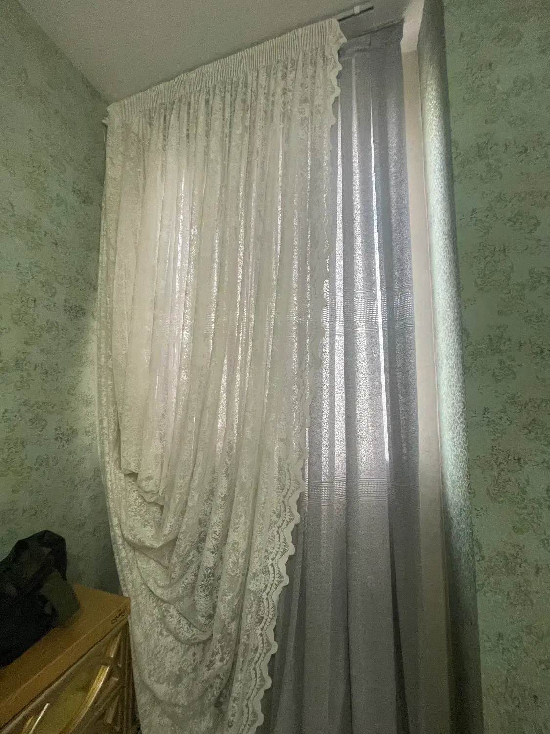 پرده پذیرایی و اتاق خواب|پرده، رانر، رومیزی|مشهد, الهیه|دیوار