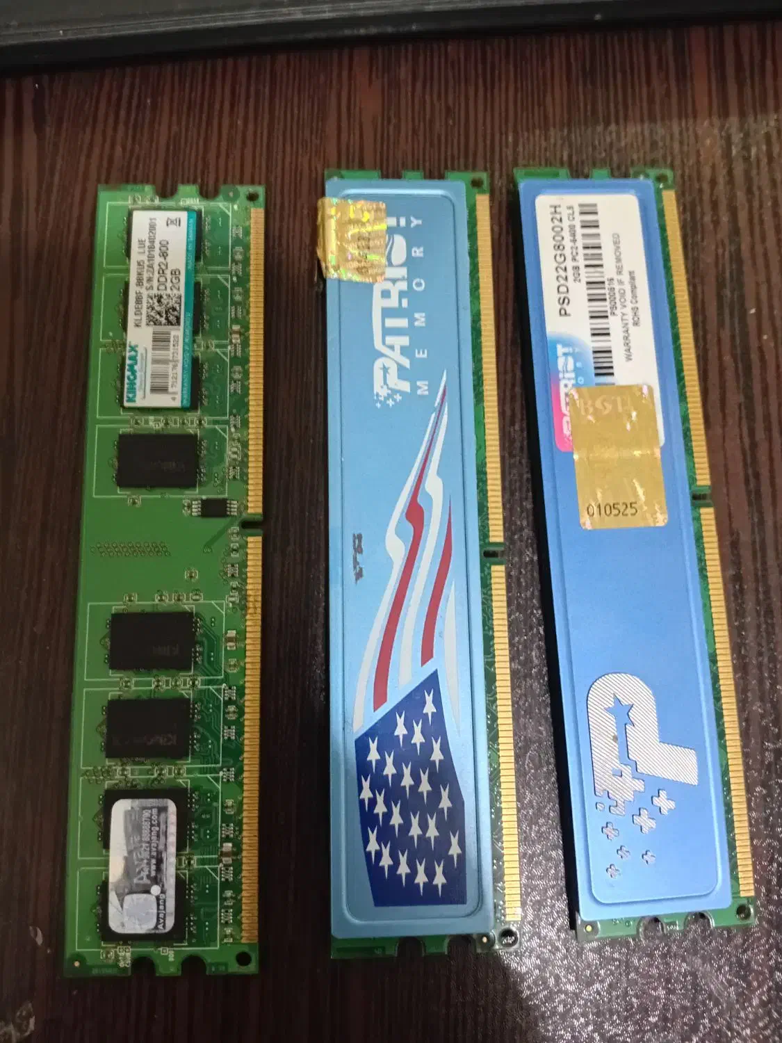 رم دسکتابی ddr2 و ddr3 مدل کینگستون و U.S.A اصل|قطعات و لوازم جانبی رایانه|تهران, سبلان (لشگر)|دیوار