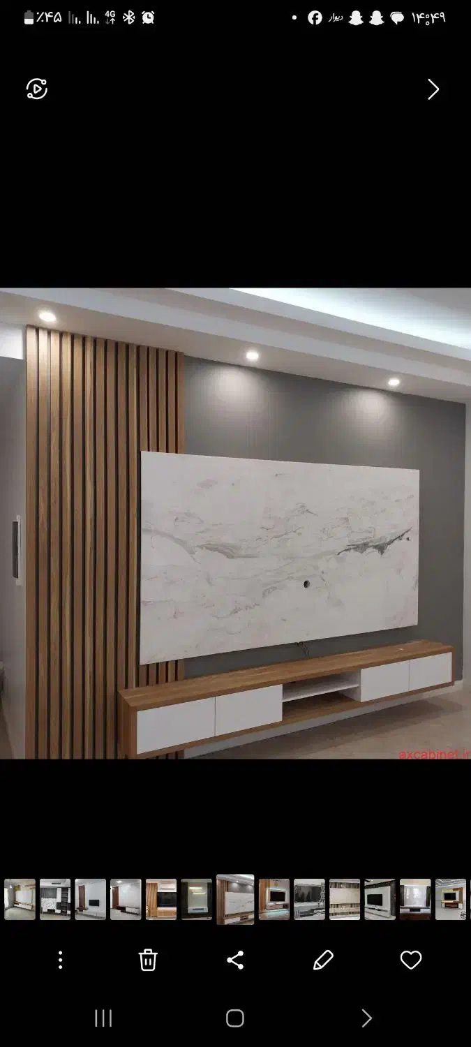 میز تلوزیون و تی وی وال|میز تلویزیون|گرگان, |دیوار