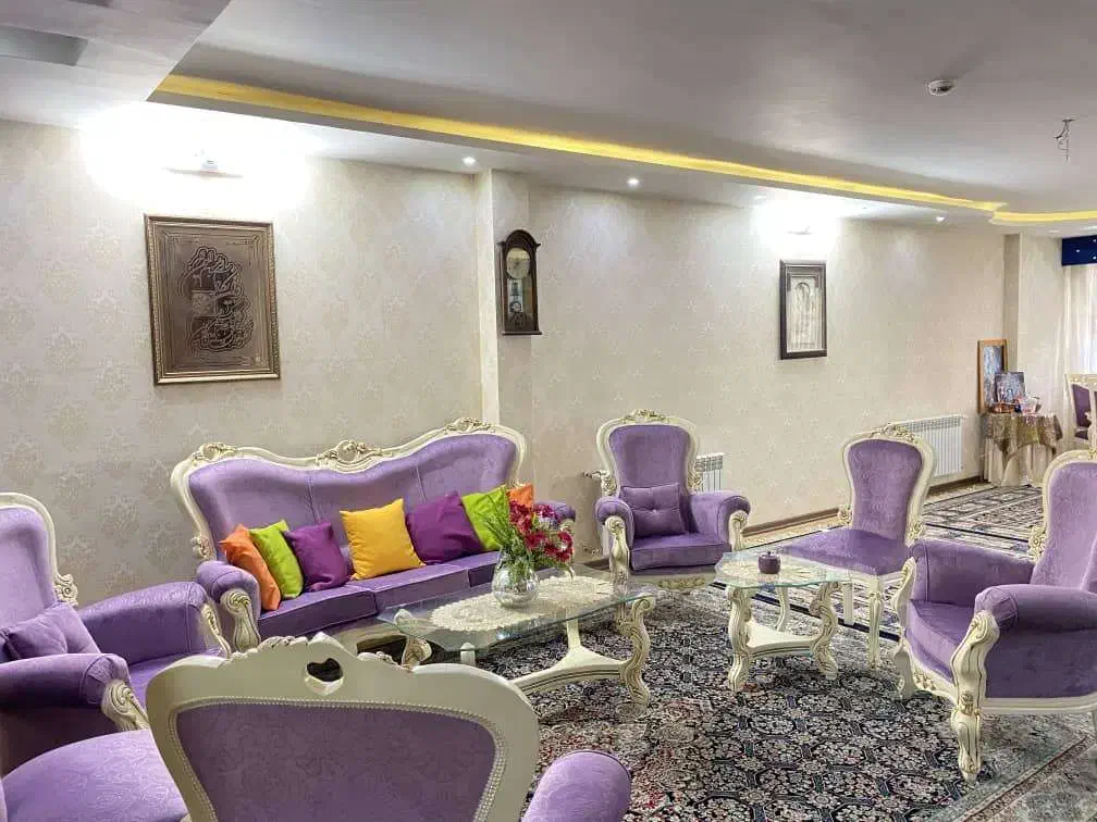 فروش مبل استیل 9 نفره با میز نهار خوری شش نفره|مبلمان خانگی و میز عسلی|لاهیجان, گلستان|دیوار