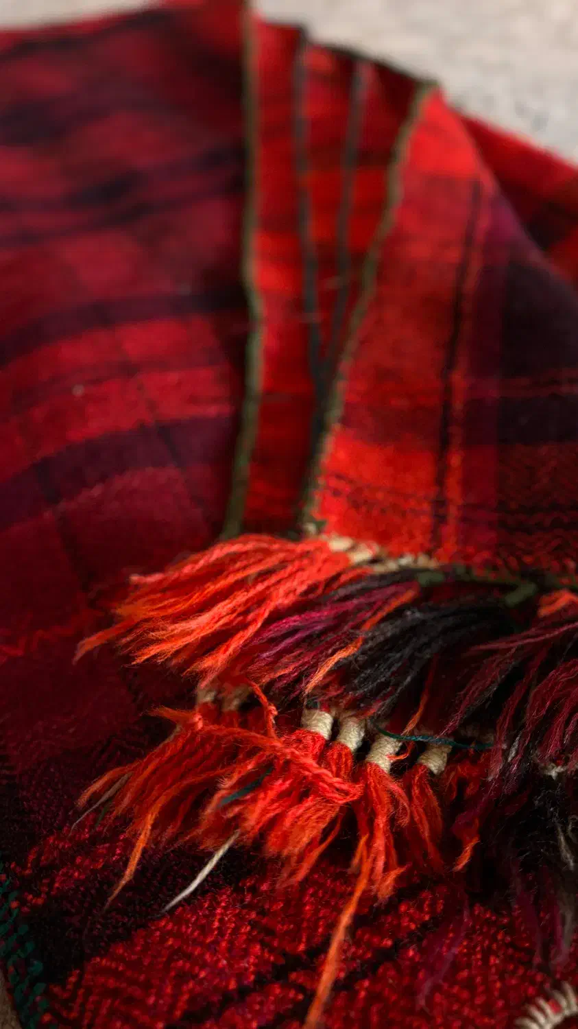 کلیم جاجیم کبه قدیمی یشمی ۵۰ساله|گلیم، جاجیم، گبه|مراغه, |دیوار