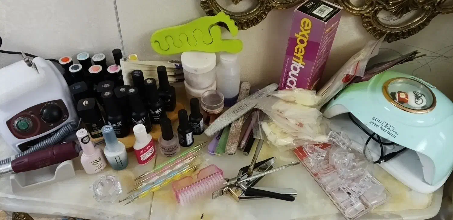 لوازم کاشت ناخن|آرایشی، بهداشتی، درمانی|تهران, دولتخواه جنوبی|دیوار