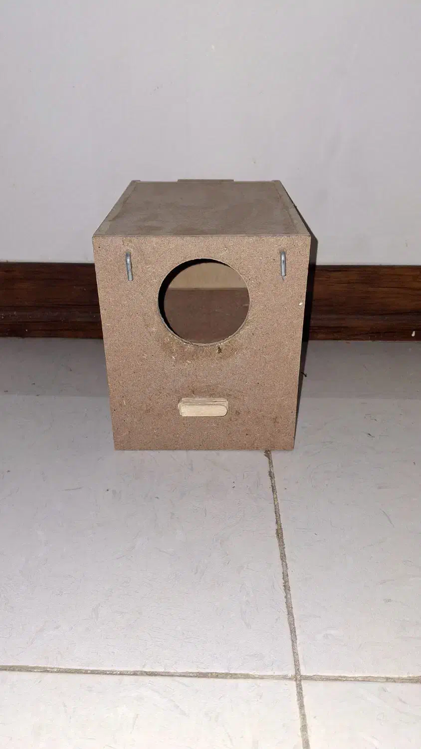 لونه یا لانه چوبی طوطی سایز کوچک|لوازم جانبی حیوانات|تهران, امام زاده عبدالله|دیوار