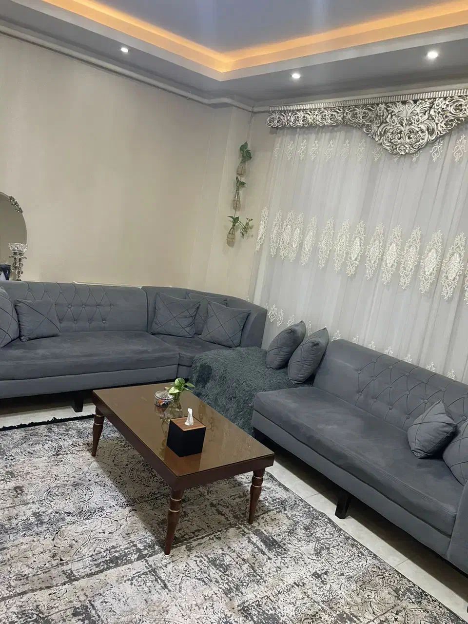 مبل ال|مبلمان خانگی و میز عسلی|خمام, |دیوار