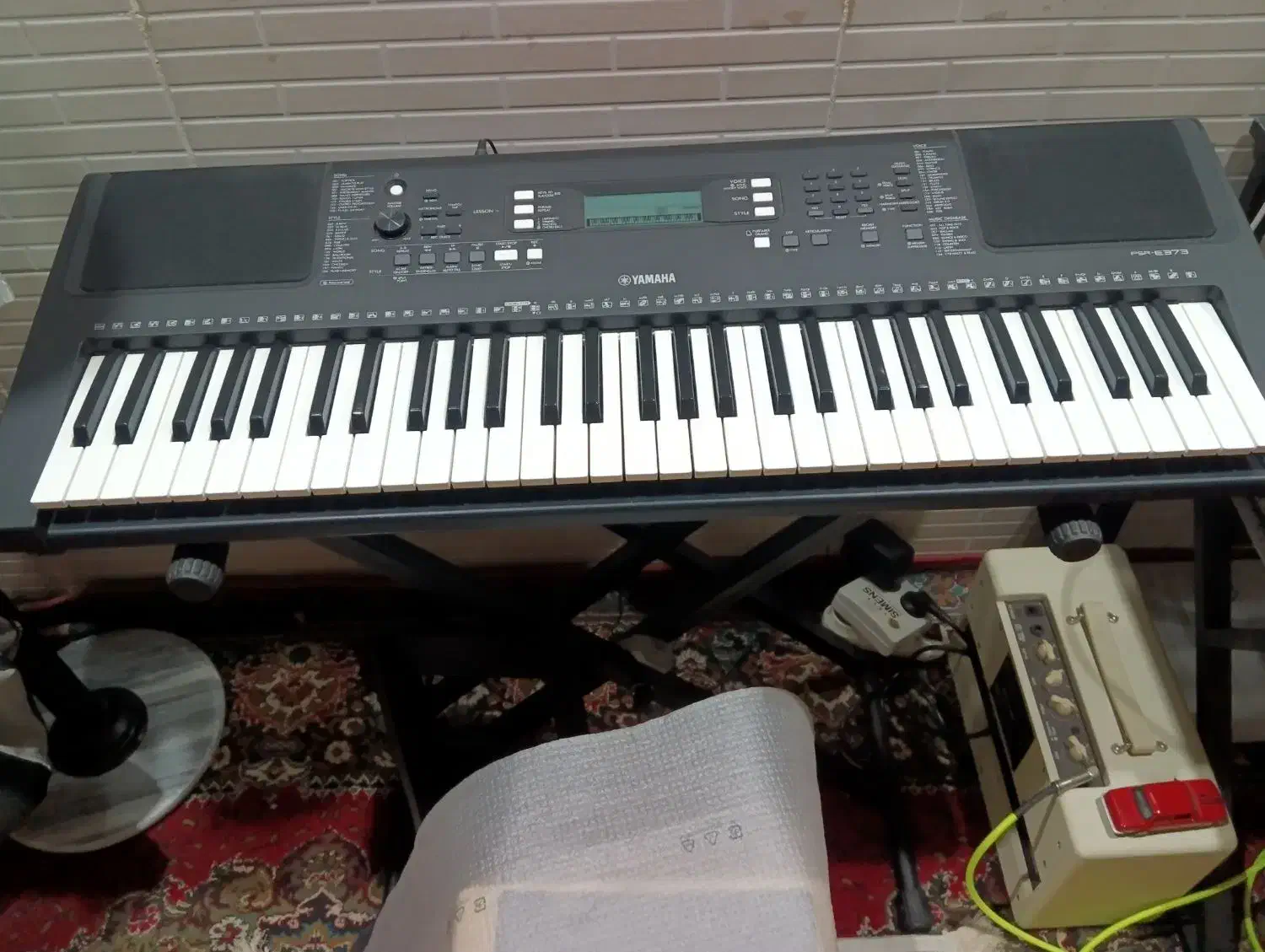 کیبرد یاماها psr-E373|پیانو، کیبورد، آکاردئون|آبادان, |دیوار