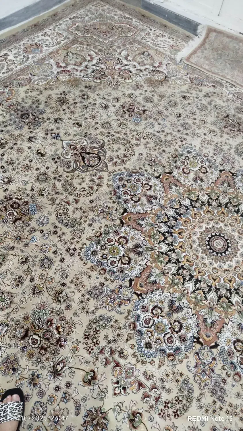 اگاهی فروش فرش دو عدد ۳در ۴    ۷۰۰ شانه تراکم۲۵۵۰|فرش|بوکان, |دیوار