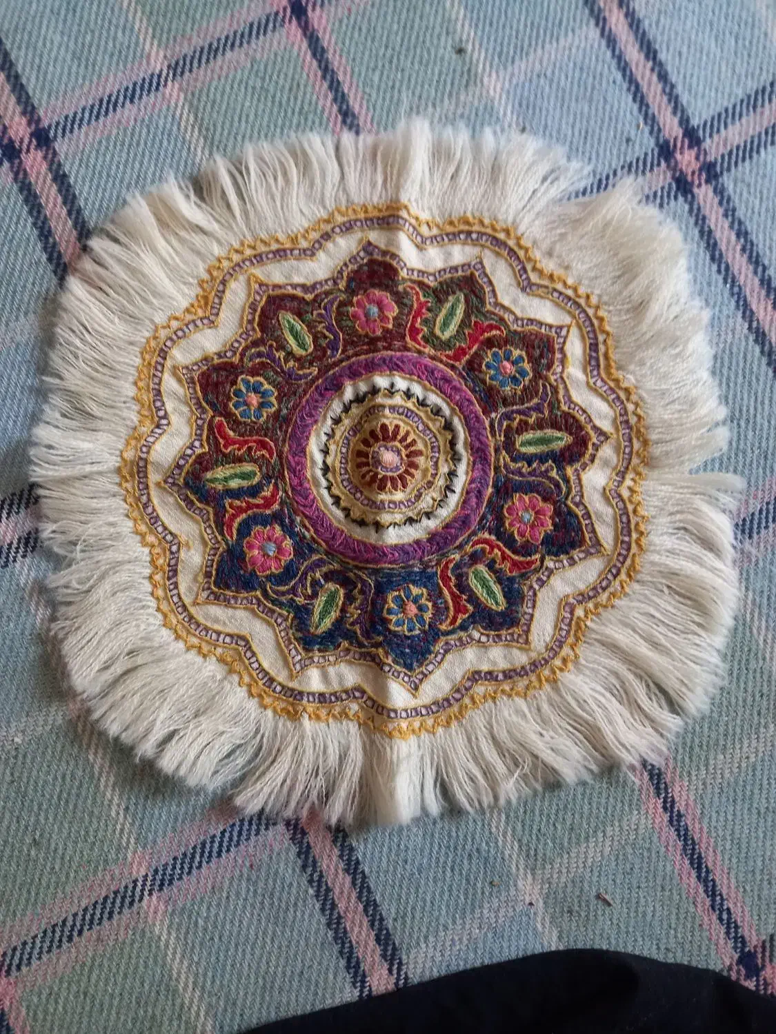 رومیزی سنتی یلدایی|پرده، رانر، رومیزی|دوگنبدان, |دیوار