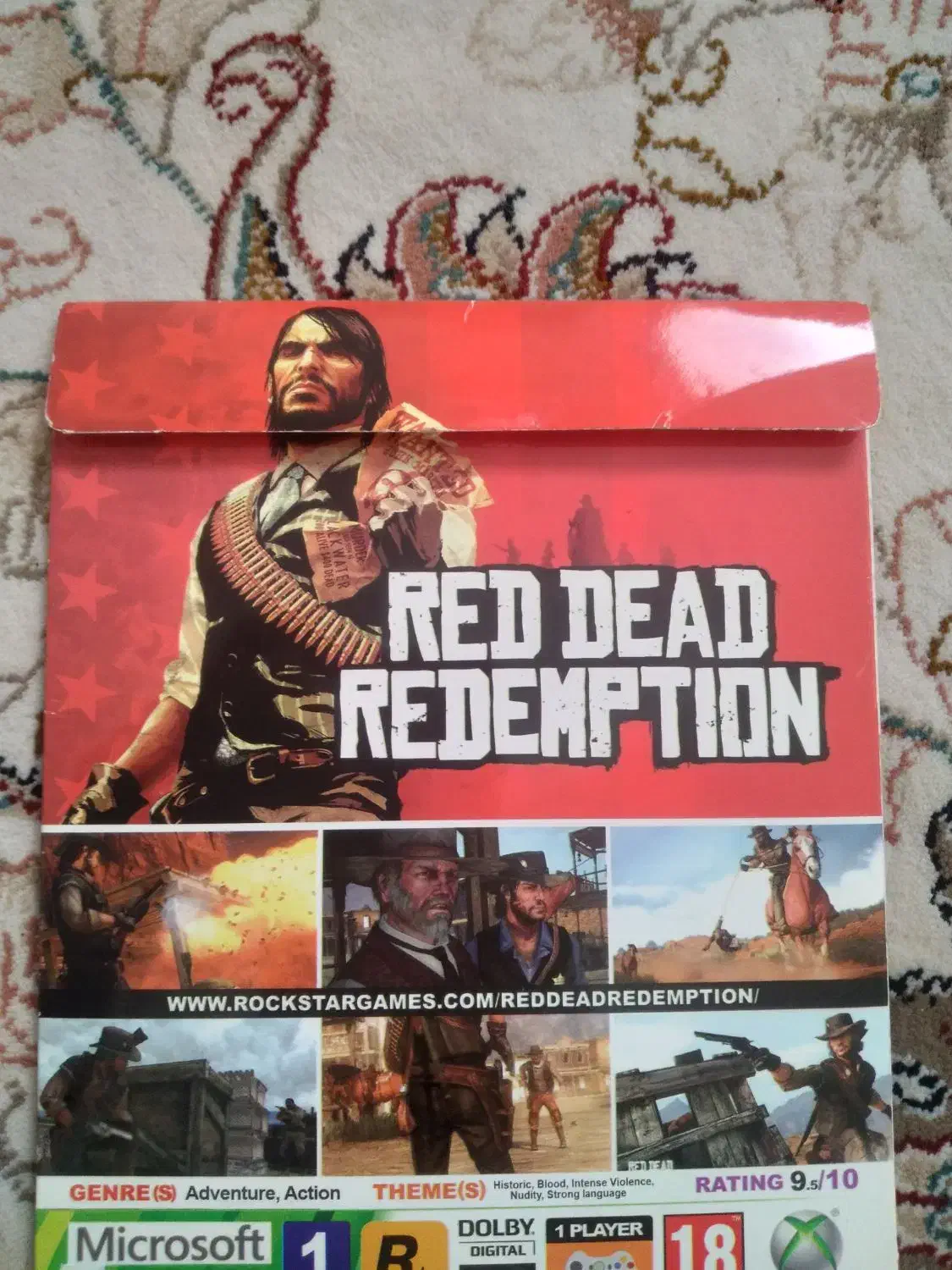 دیسک بازی red dead redemption xbox360|کنسول، بازی ویدئویی و آنلاین|قم, زند آباد|دیوار