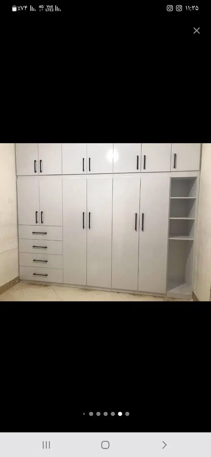 کمد دیواری چهار چوبی و باکسی|جاکفشی، کمد، دراور|شیراز, سلطان آباد|دیوار