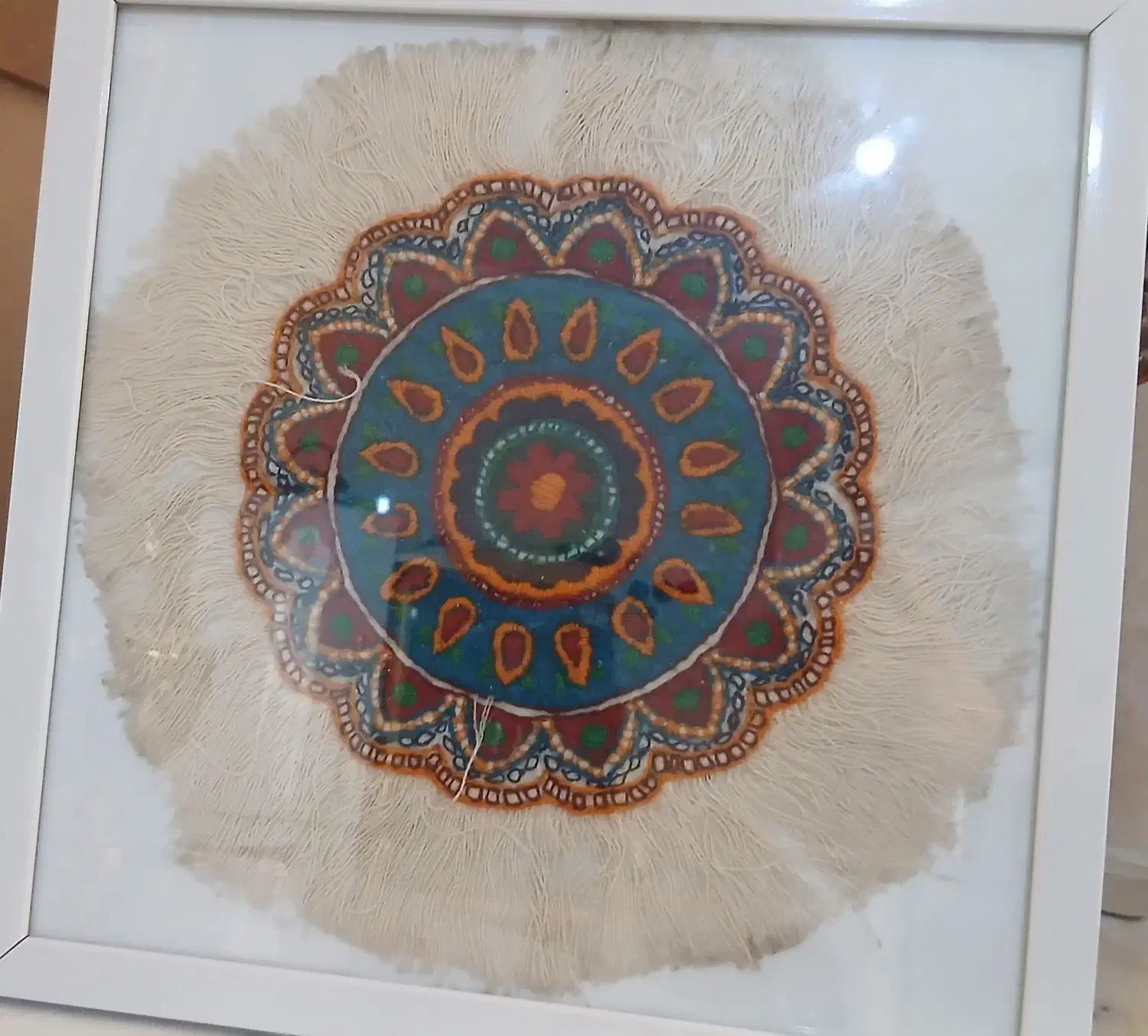 پته دوزی|گلیم، جاجیم، گبه|نیشابور, فضل|دیوار