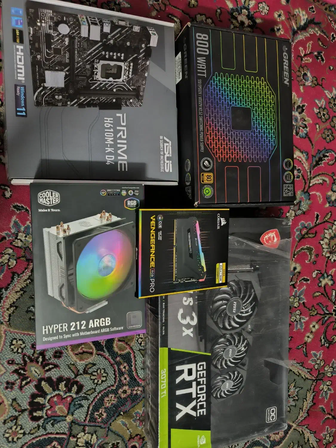 کیس گیمینگ قدرتمند|رایانه رومیزی|مشهد, هدایت|دیوار