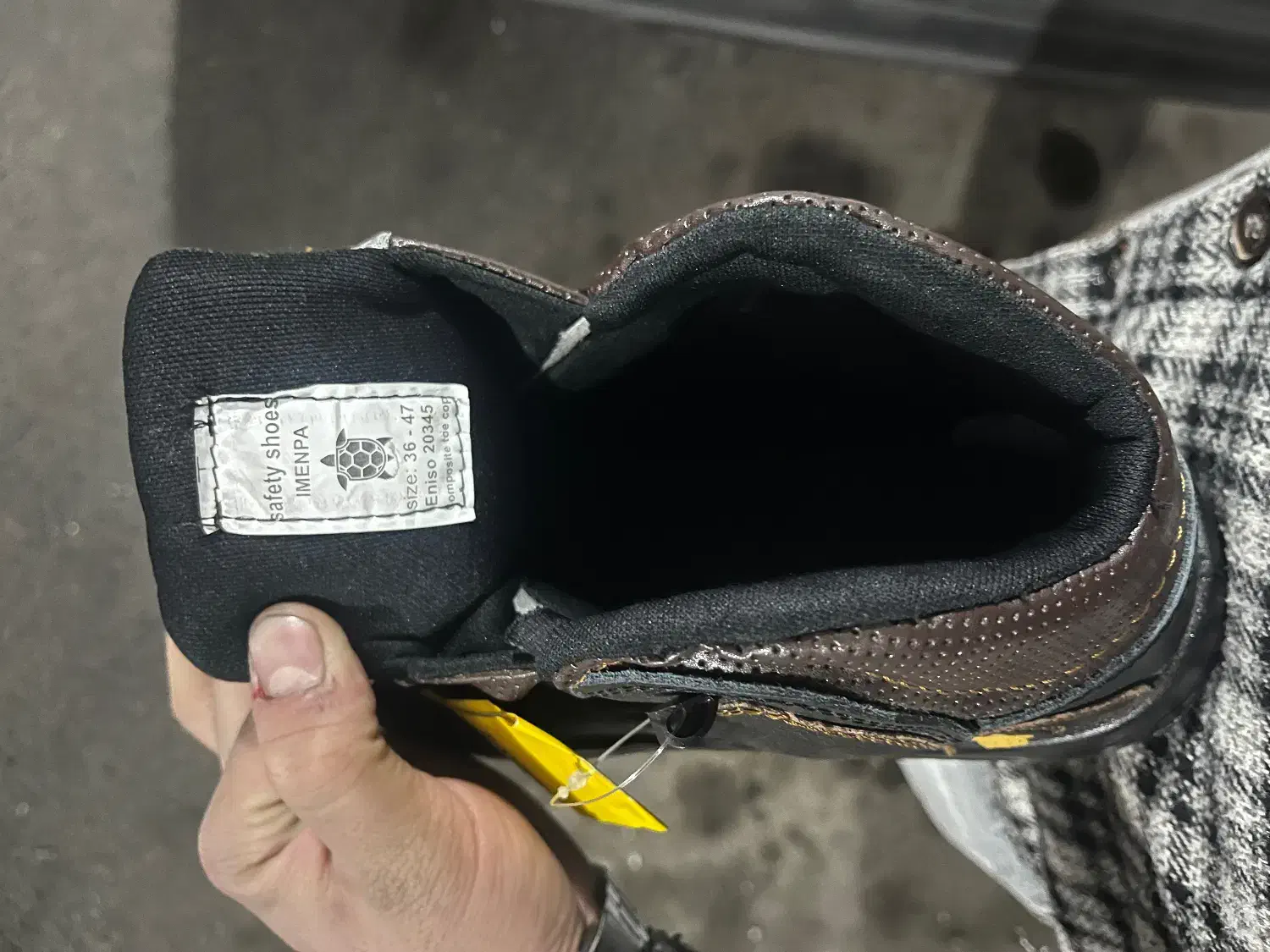 کفش ایمنی ۴۳|کیف، کفش، کمربند|سهند, |دیوار