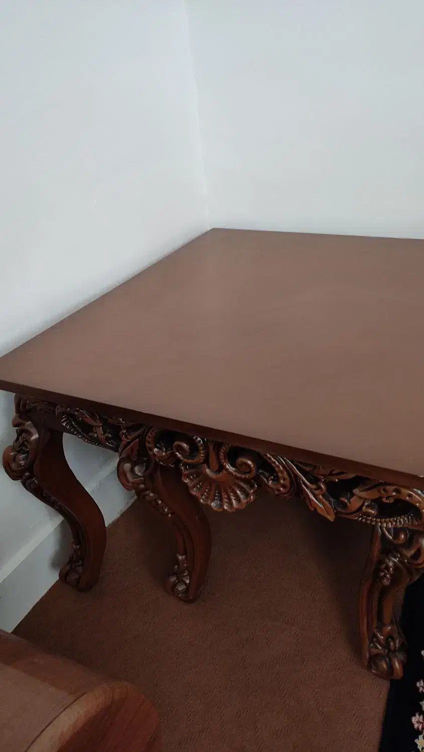 جلو مبلی و دوتا عسلی|مبلمان خانگی و میز عسلی|خرمآباد, |دیوار