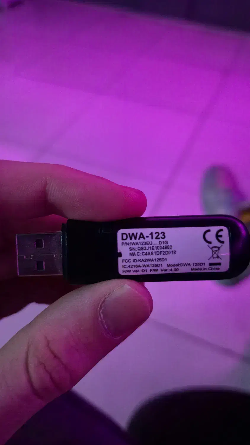 دانگل وای فای d-link|مودم و تجهیزات شبکه|گلپایگان, |دیوار