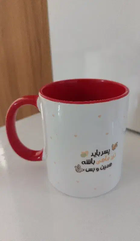 ۲ عدد ماگ سرامیکی با طرح اختصاصی ماه تولد|ظروف سرو و پذیرایی|تربت‌حیدریه, باغ ملی|دیوار