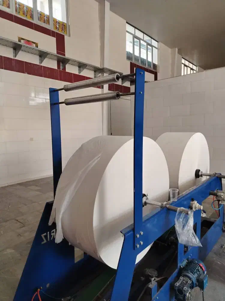 خط خطی تولید کامل انواع دستمال کاغذی و آزمایشگاه|ماشینآلات صنعتی|دهاقان, |دیوار