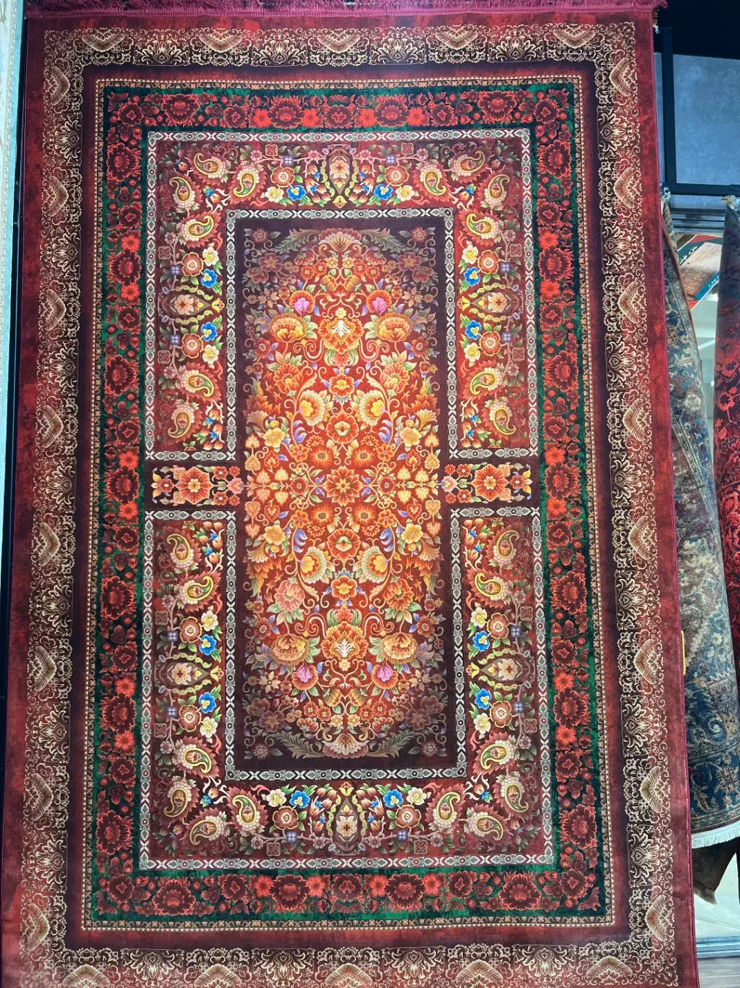 فرش رنگی طرح افشان|فرش|تهران, هروی|دیوار