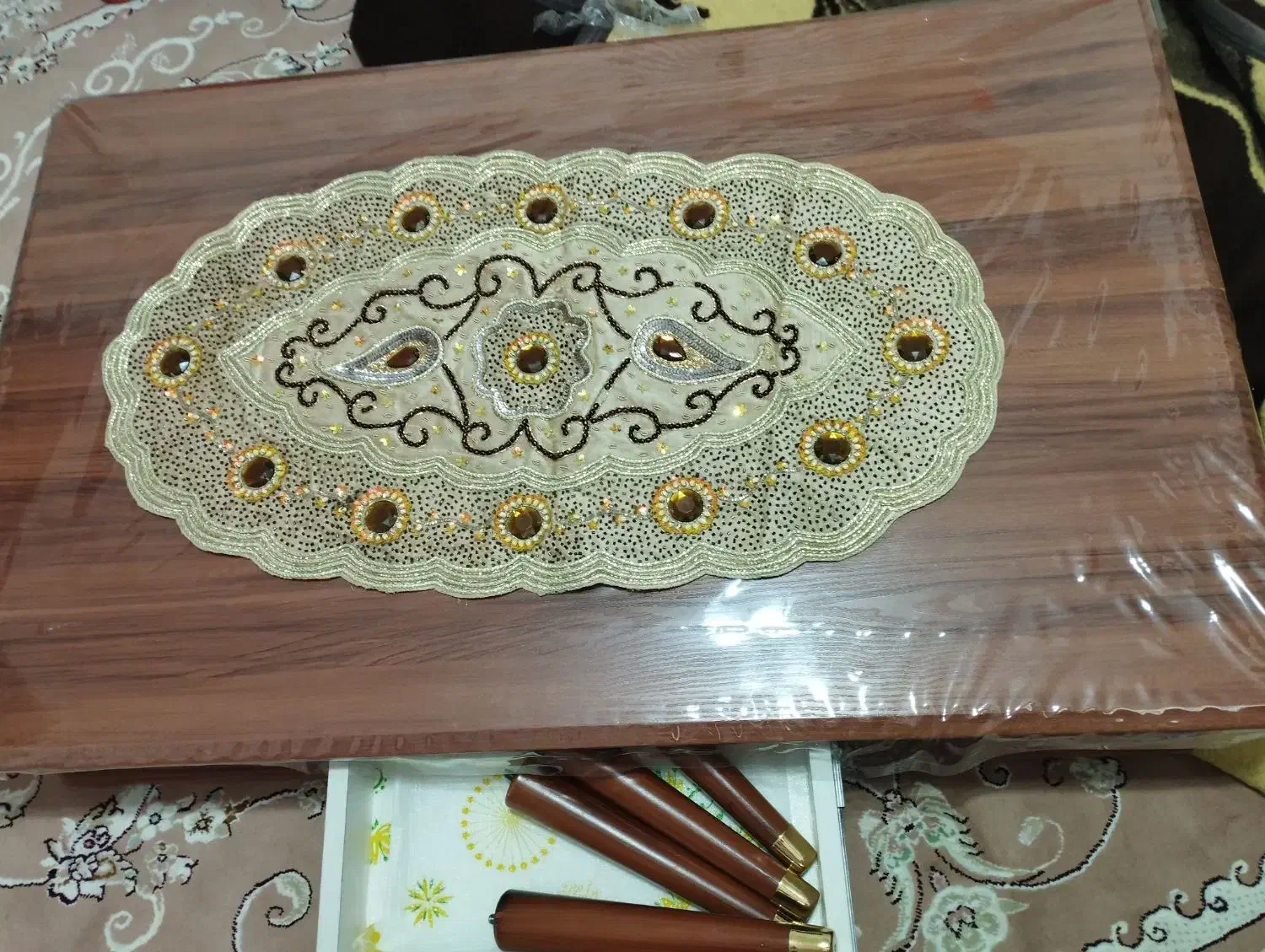 میز جلو مبلی وعسلی|مبلمان خانگی و میز عسلی|قم, پردیسان|دیوار