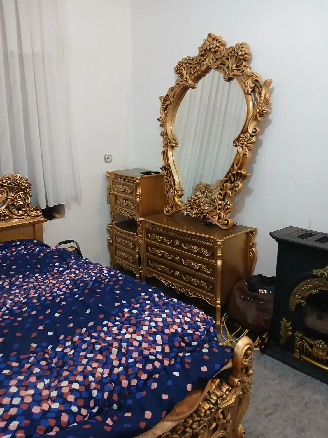 سرویس تختخواب|تخت و سرویس خواب|خوی, |دیوار