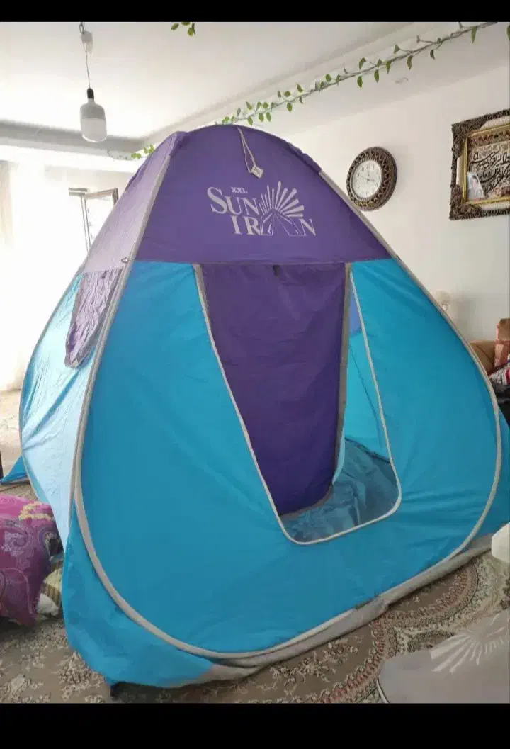 چادرمسافرتی هشت نفرهی نونو جنس برزنت  تهران ونانو|کوهنوردی و کمپینگ|زابل, |دیوار