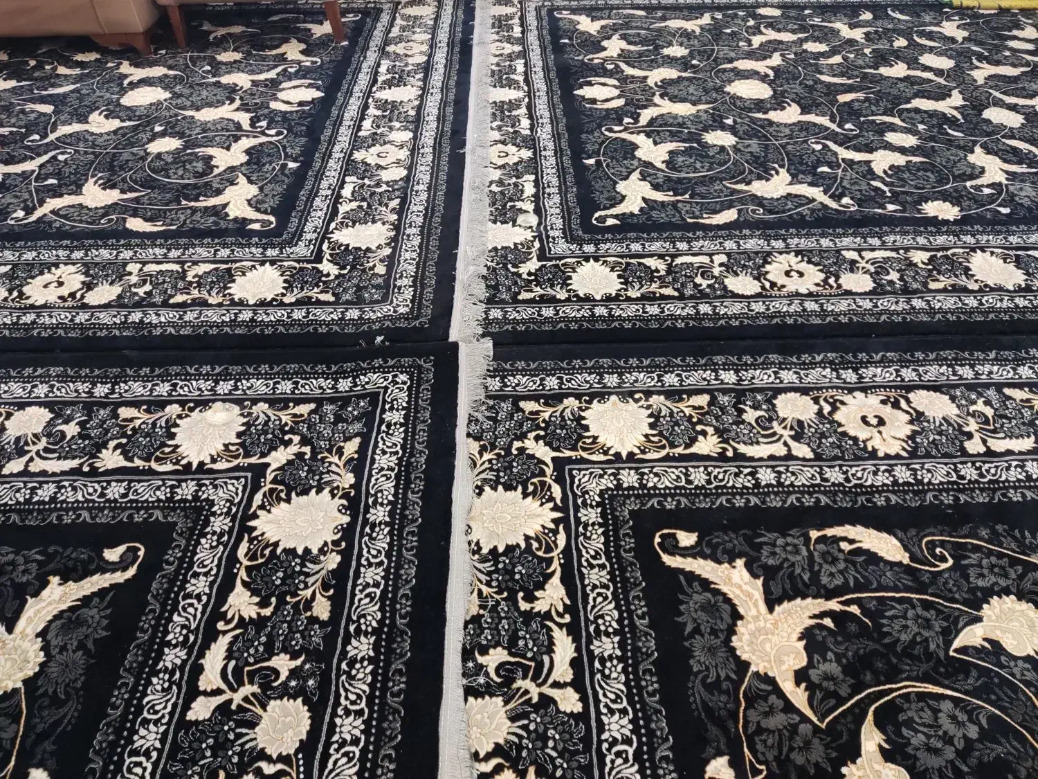 4تخته فرش 12 متری در حد نو|فرش|کبودرآهنگ, |دیوار