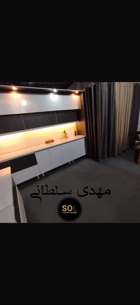 کابینت اقتصادی مخصوص خونه‌های نقلی کد 076 ا|مصالح و تجهیزات ساختمان|شیراز, محراب|دیوار