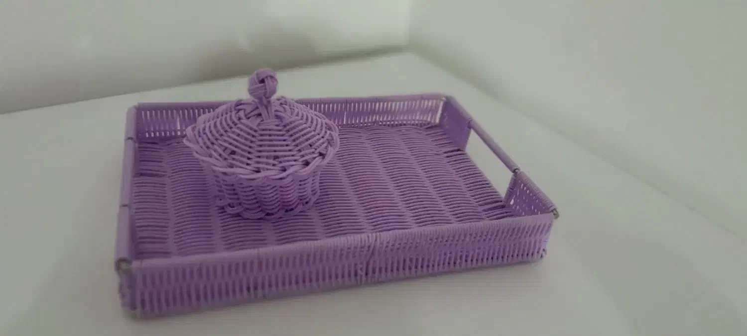 انواع سبد دست بافت فروشی|صنایع دستی و سایر لوازم تزئینی|آران و بیدگل, |دیوار