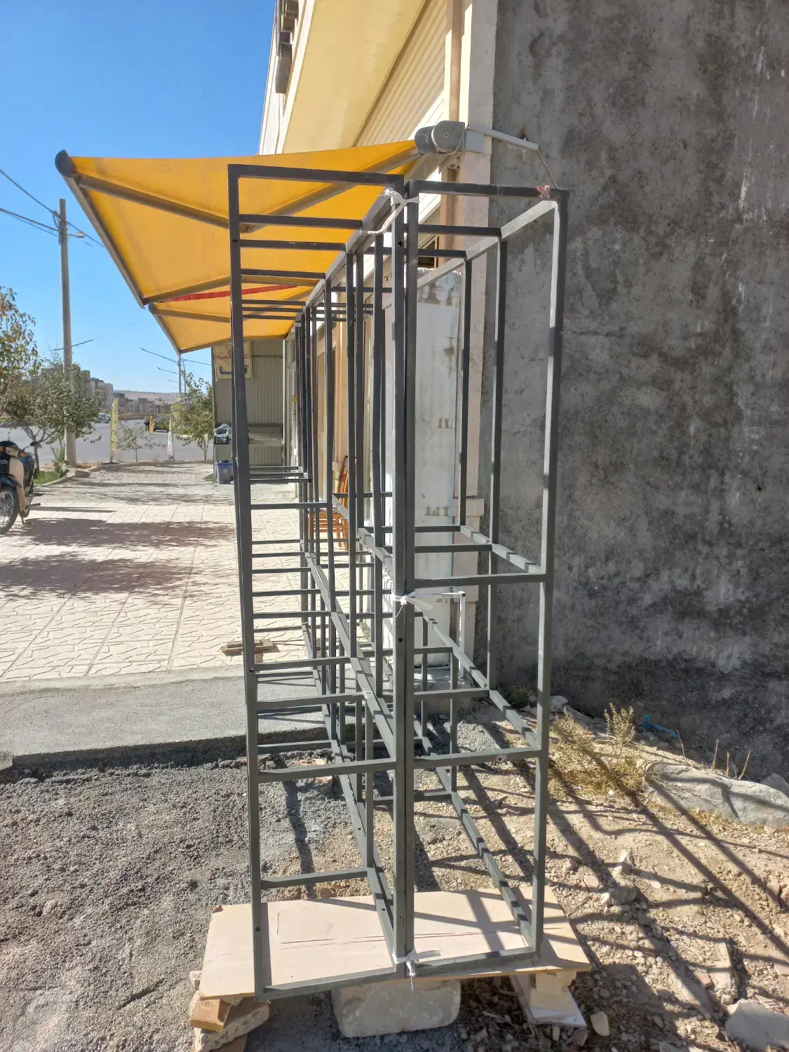 دوعدد قفسه ۱۸۵در۲۸۰|کتابخانه، شلف، قفسه‌های دیواری|بجنورد, |دیوار