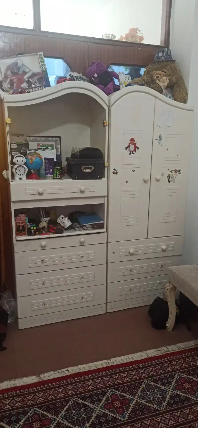 کمد، کتابخانه، میز کامپیوتر، میز تلویزیون|جاکفشی، کمد، دراور|بیرجند, |دیوار