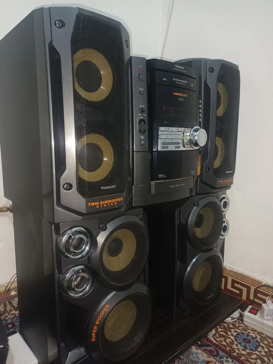 ضبط پاناسونیک vk-800|سیستم صوتی خانگی|اشتهارد, |دیوار