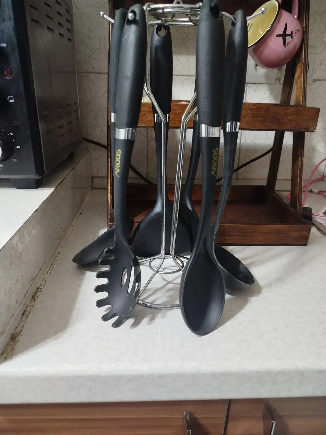 ست کفگیر و ملاقه 7پارچه|ظروف پخت‌وپز|آزادشهر, |دیوار