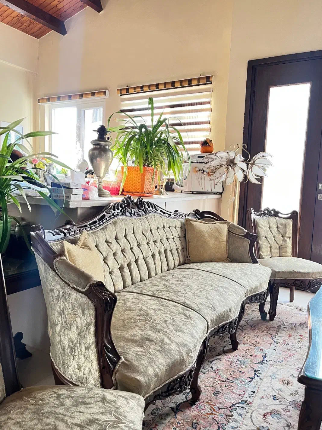 ست مبل و صندلی ۹ نفره|مبلمان خانگی و میز عسلی|رویان, |دیوار