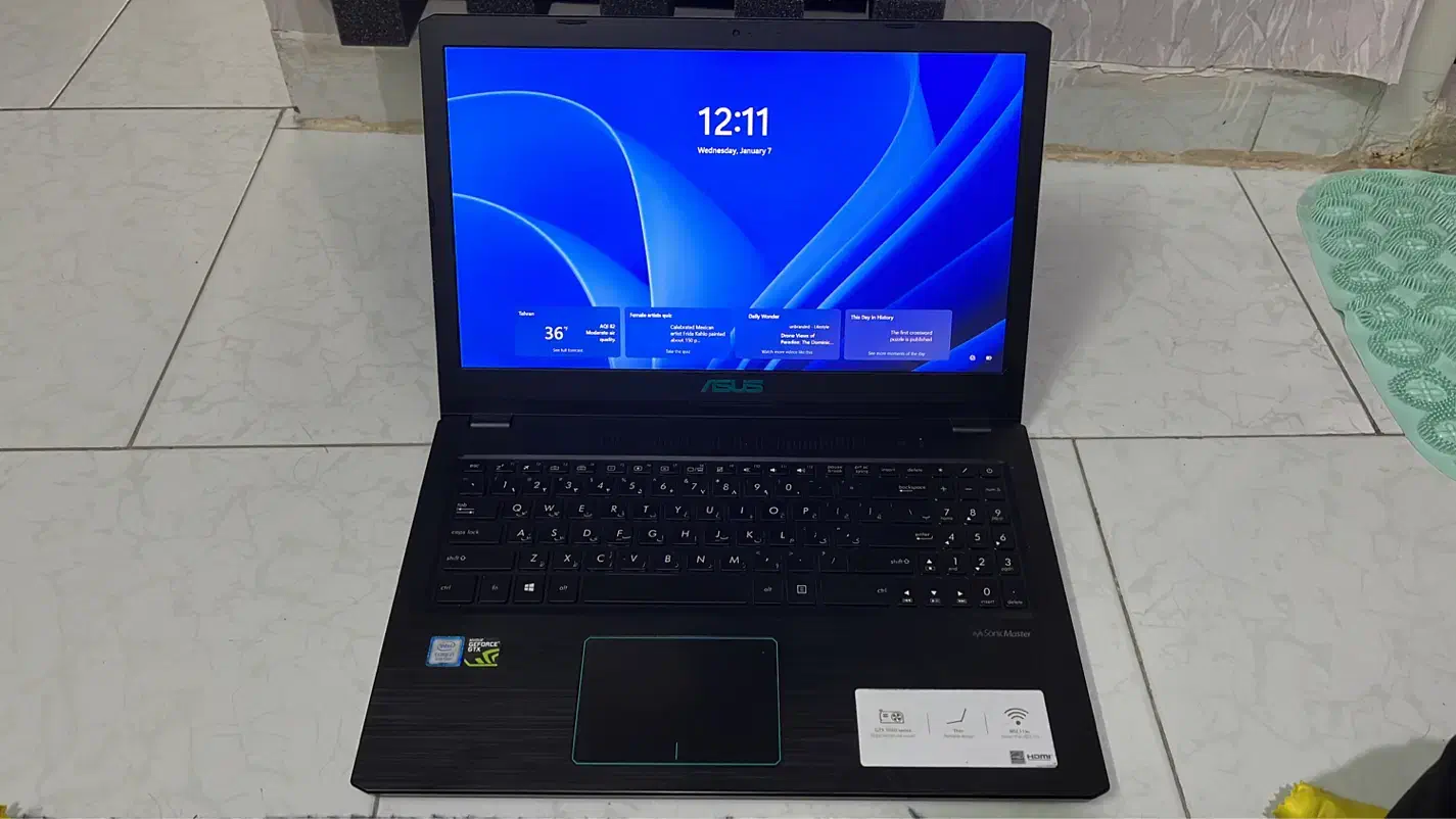 لپ تاپ ایسوس Asus K570ud کاستوم شده|رایانه همراه|تهران, قلمستان|دیوار