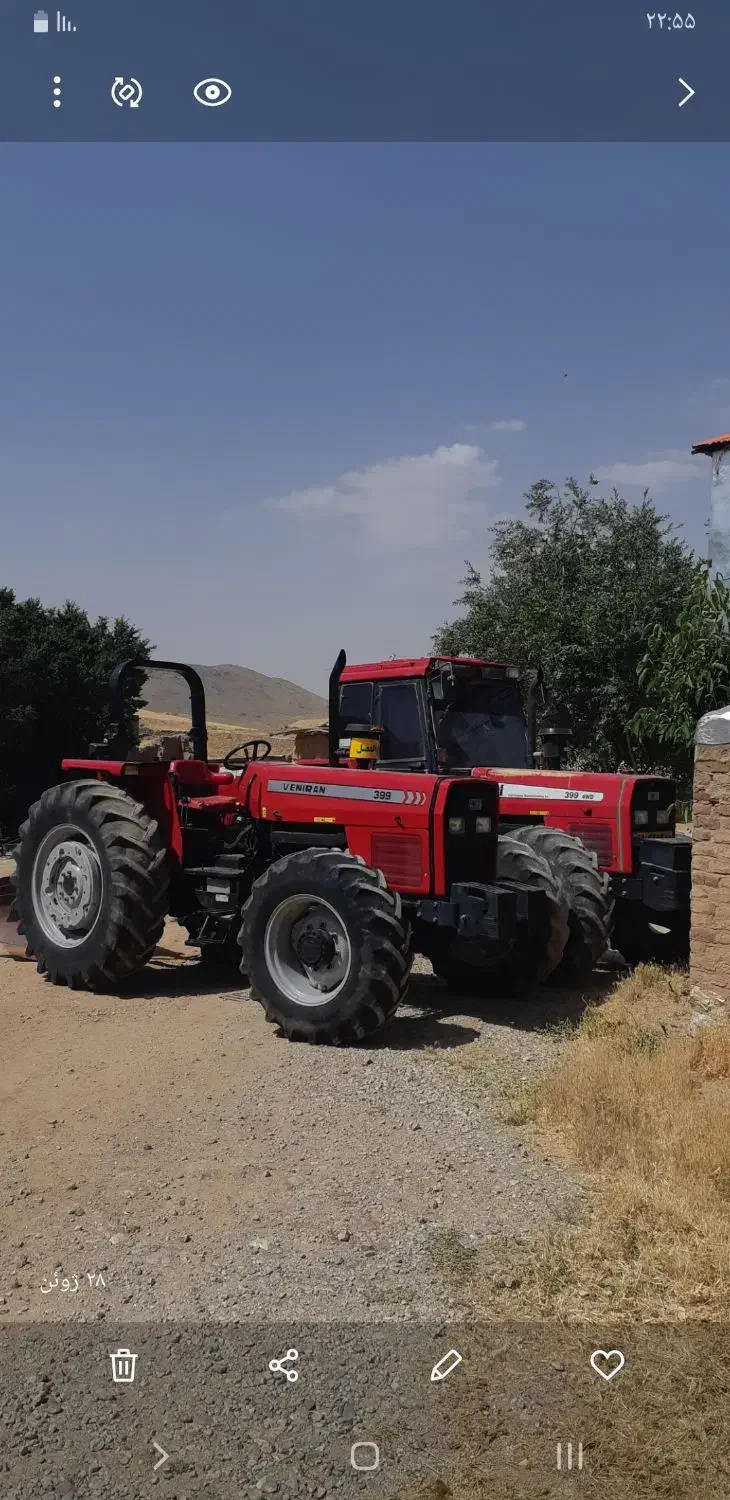 تراکتور ۳۹۹|خودرو سنگین|قروه, |دیوار