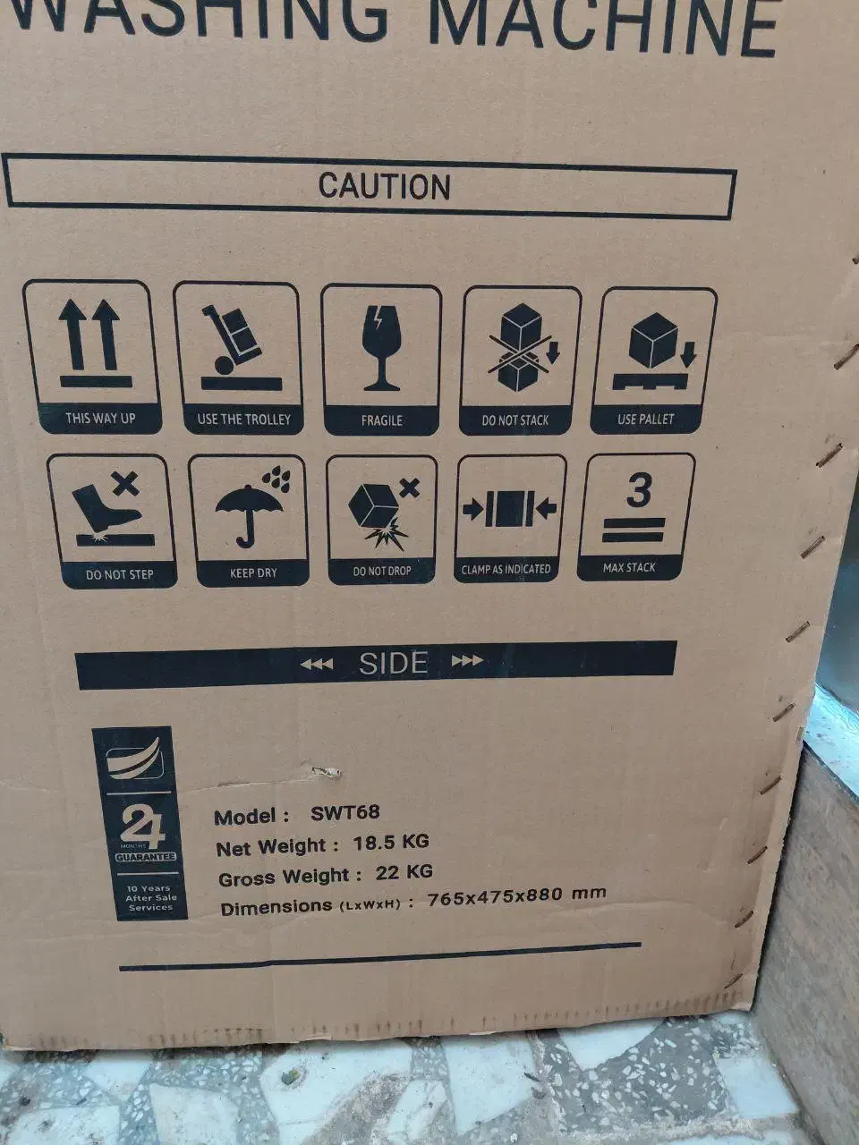 ماشین لباسشویی فریدولین ۶.۸ کیلویی|ماشین لباسشویی و خشککن لباس|رشت, جهاد|دیوار