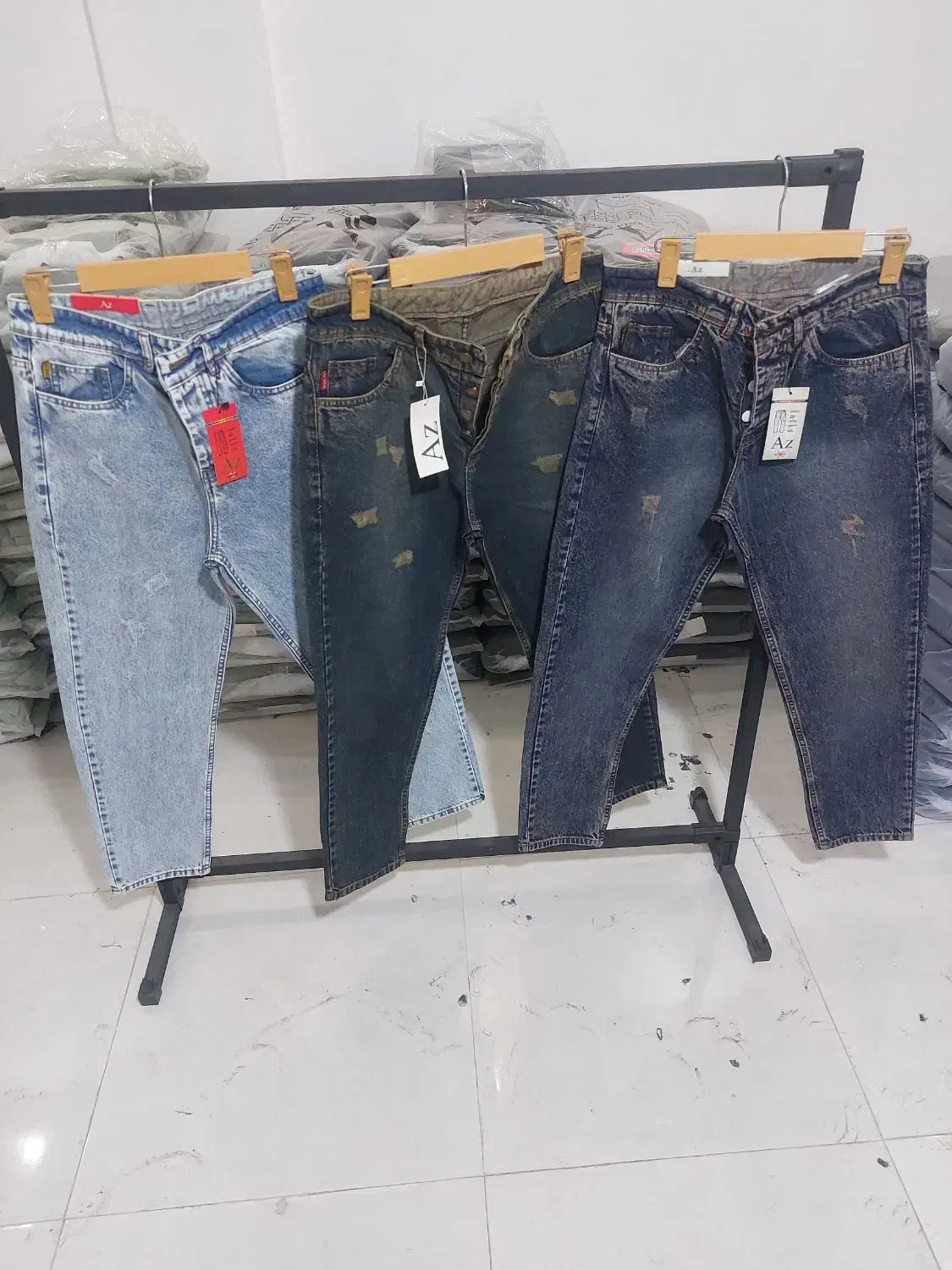 پخش عمده شلوار لی/کتان مردانه و زنانه|عمده‌فروشی|قرچک, مهدیه|دیوار