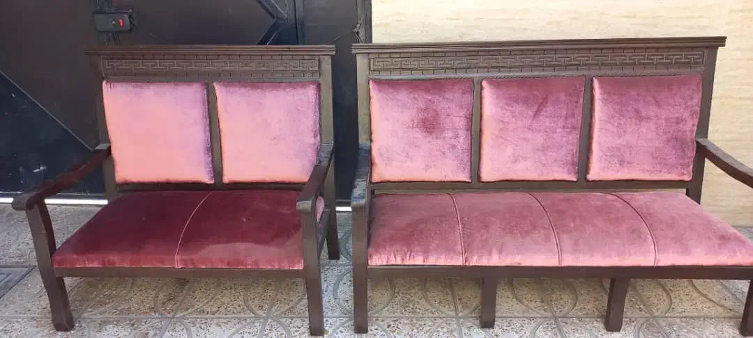 مبل ۷نفره در حد نو‌‌ و میز ناهار خوری ۸نفره|مبلمان خانگی و میز عسلی|تهران, مرادآباد|دیوار