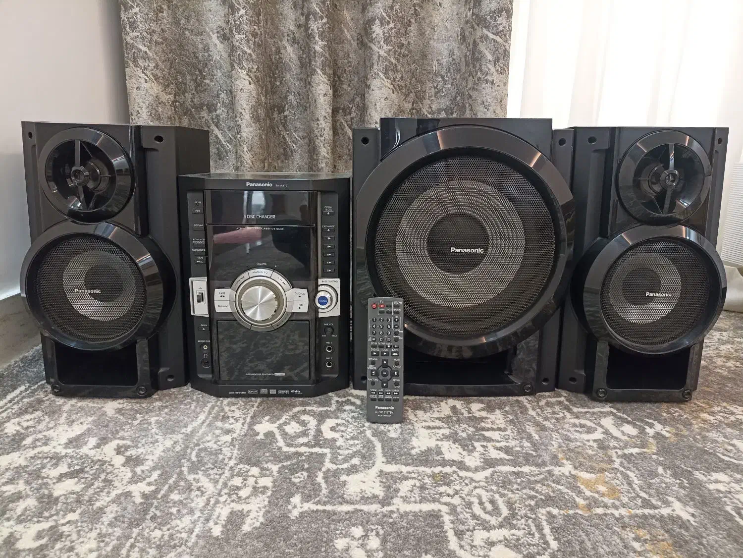 ضبط پاناسونیک 5500وات مدلSA-VK670|سیستم صوتی خانگی|کوه چنار, |دیوار