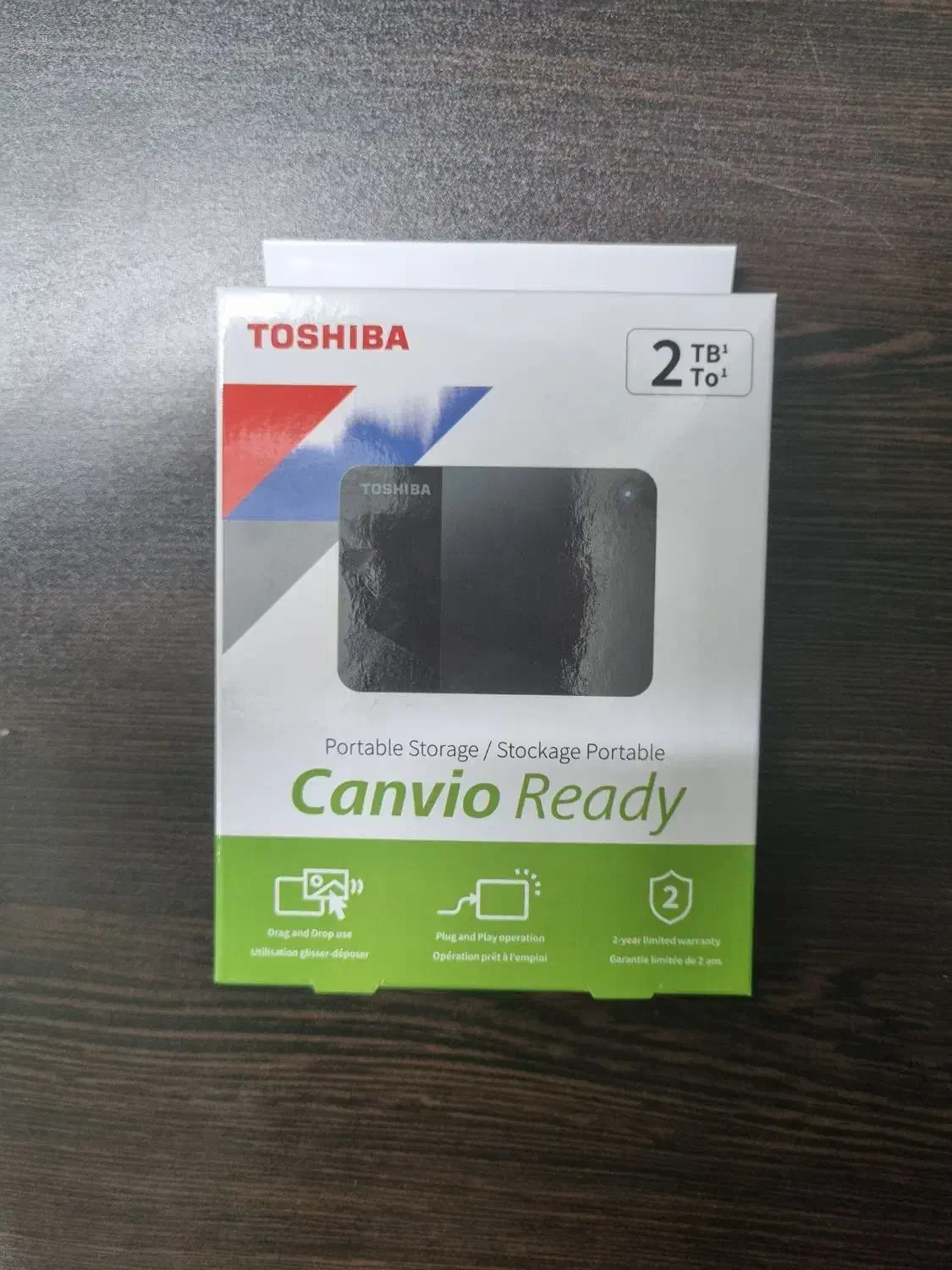 هارد اکسترنال 2TB توشیبا آکبند با گارانتی|قطعات و لوازم جانبی رایانه|بابل, |دیوار