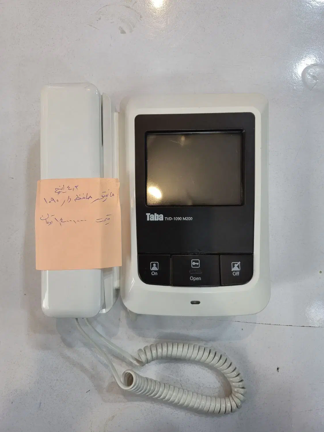 مانیتور آیفون تصویری تابا مدل 1090|صوتی و تصویری|ری, دیلمان|دیوار