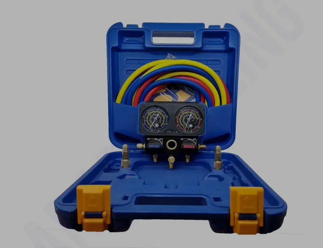 گیج سنجش فشار گاز کولر گازی ۲ قلو نوا تک ولیو|ابزارآلات|دزفول, |دیوار