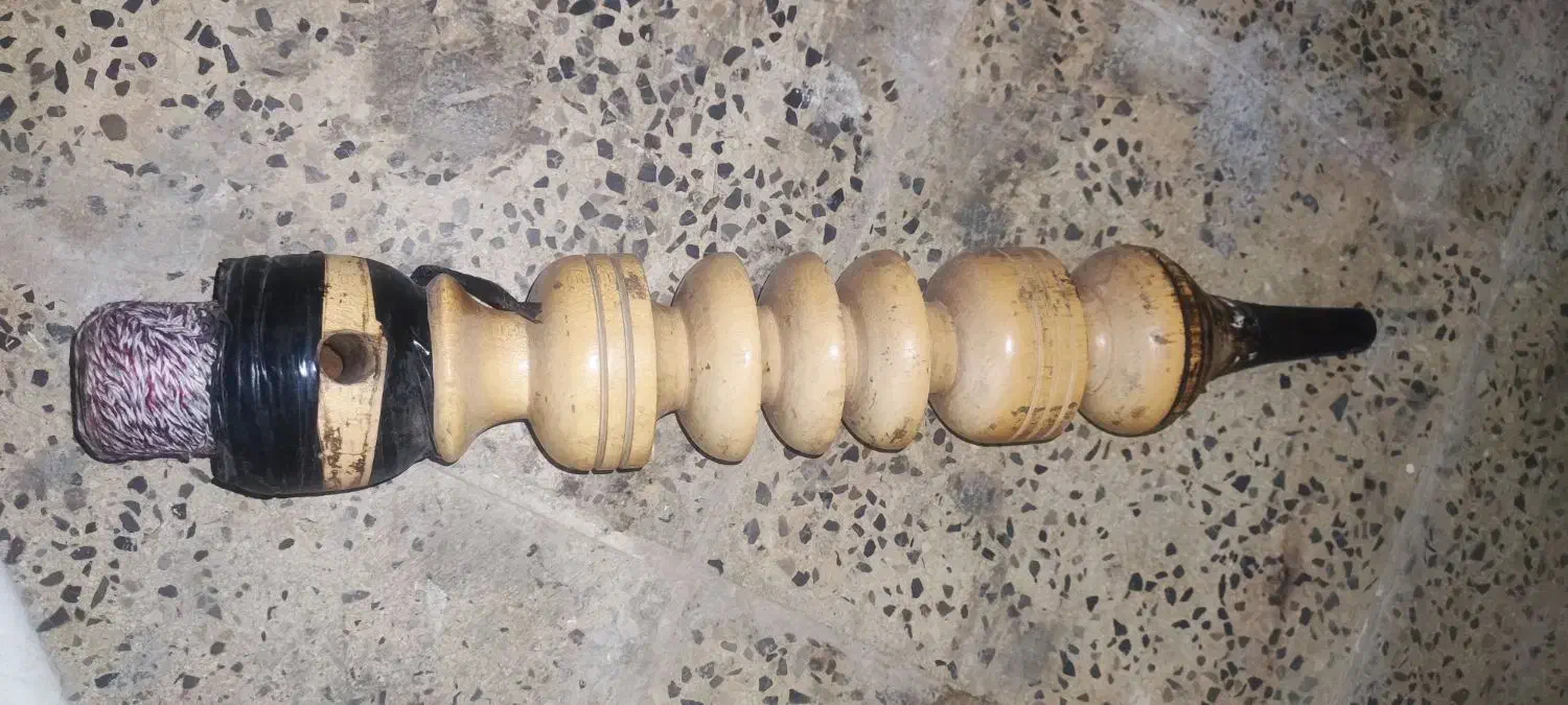 تنه قلیان زرد|زیورآلات و اکسسوری|ایلام, |دیوار