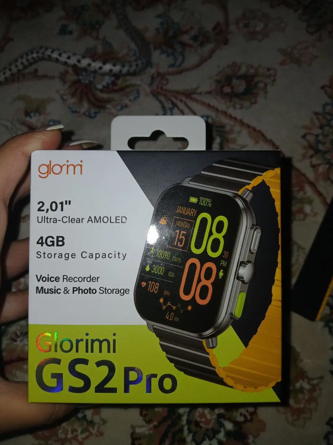 ساعت هوشمند glorimi GS2pro|لوازم جانبی موبایل و تبلت|تهران, جابری|دیوار