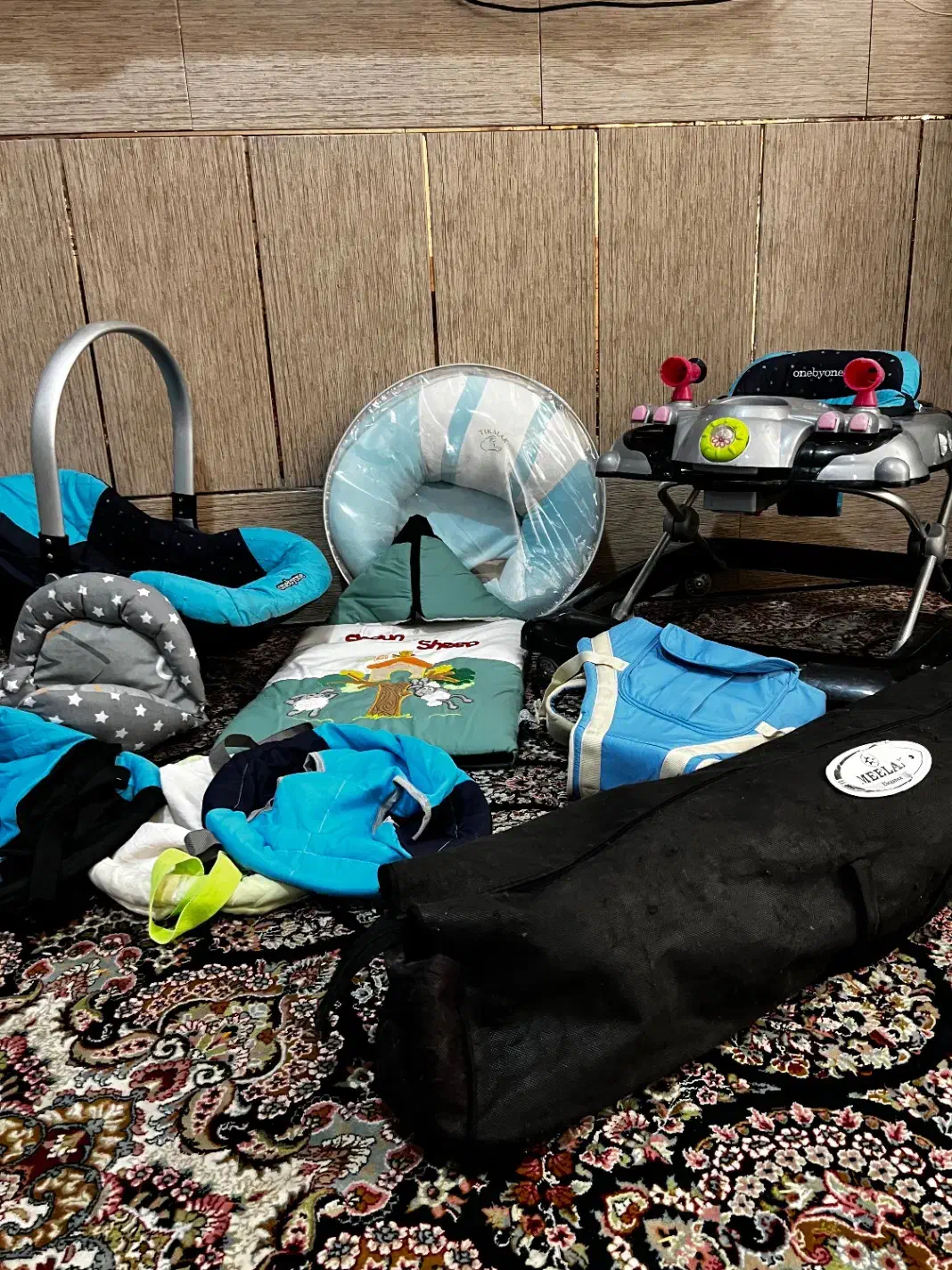 سرویس سیسمونی کامل نوزاد ۱۰ تکه|اسباب و اثاث بچه|سیرجان, |دیوار